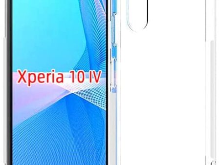 Sony Xperia 10 IV Clear Translucent Case, Airbag Design on Sale