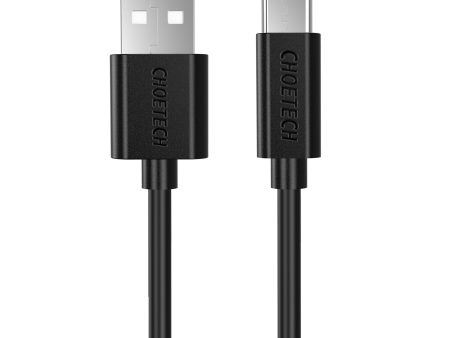 Choetech USB to USB-C Cable 2m in Black Cheap