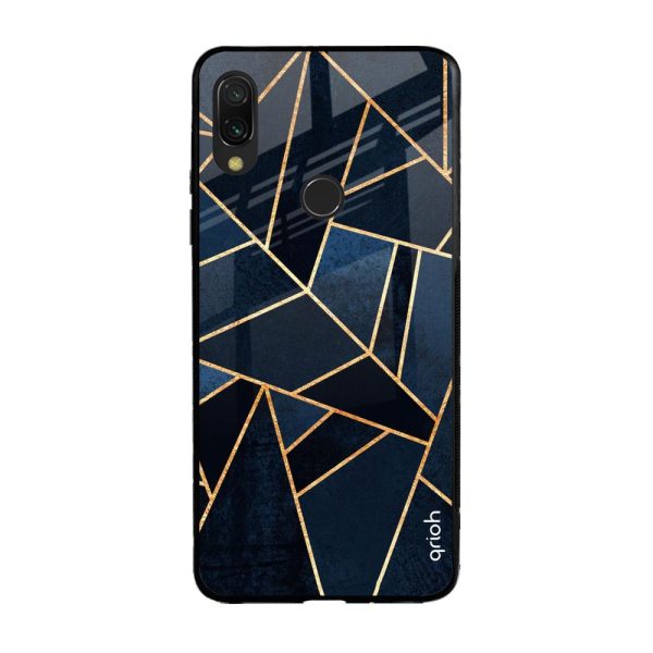 Abstract Tiles Glass case for Xiaomi Redmi Note 7 For Discount