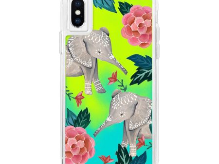 Elephant Green Neon Sand Glow Case Sale