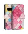 Colored Roof Tiles Flip Case for Samsung Cheap