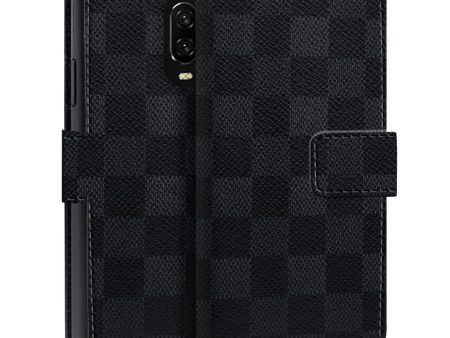 Black Block Flip Case for OnePlus Cheap