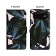 Dark Tropical Leaves Flip Case for Samsung Fashion