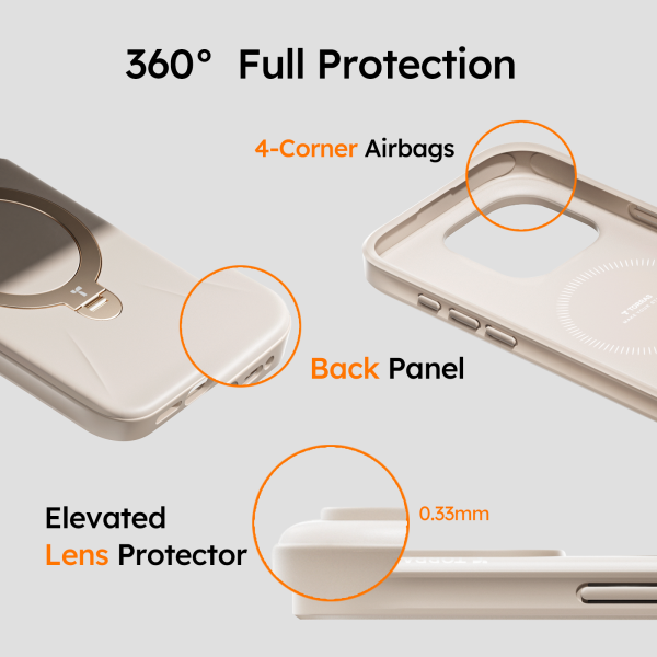 Ostand 360° Spin Fusion MagSafe Case for iPhone 16 Online Hot Sale