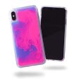 Pink Neon Sand Glow Case Cheap