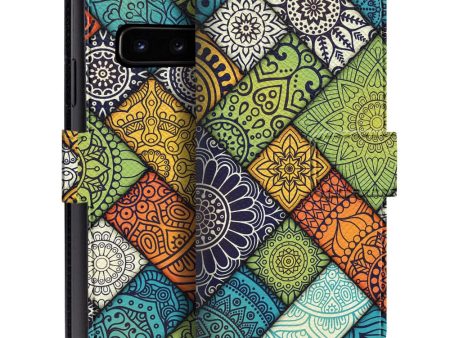 Multi Mandala Pattern Flip Case for Samsung Fashion