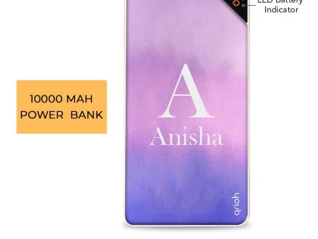 Purple Gradient Customized Power Bank Online Hot Sale