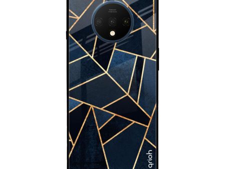 Abstract Tiles Glass case for OnePlus 7T For Discount