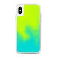 Floral Green Neon Sand Glow Case For Discount