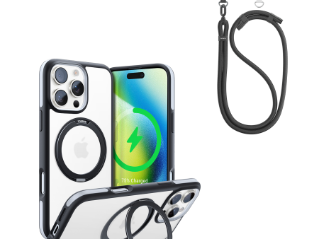 [Bundle]Ostand R Fusion+Phone Strap for iPhone 16 Series Fashion