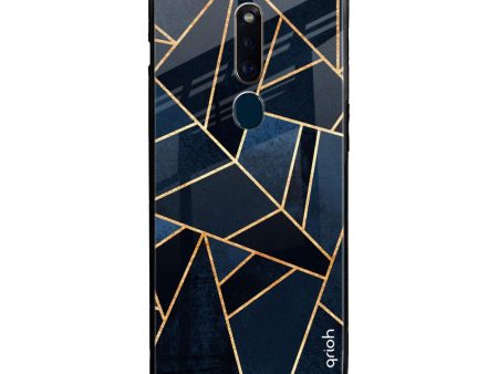 Abstract Tiles Glass case for Oppo F11 Pro Online Hot Sale