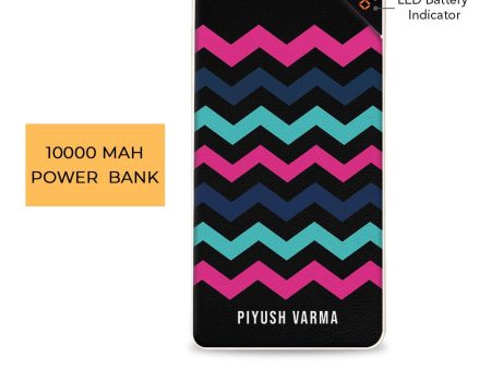 Oblique Streaks Customized Power Bank Sale