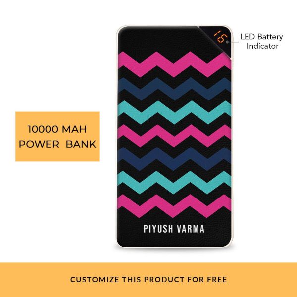 Oblique Streaks Customized Power Bank Sale