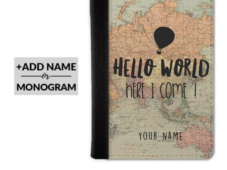 Hello World Custom Passport Cover Cheap