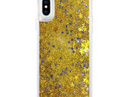 Gold Star Sparkle Glitter case for iPhone Cheap