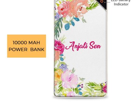 Frosted Petals Customized Power Bank Sale