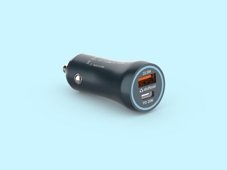 Ultimus 47W Dual Port Type C PD Car Charger Fashion