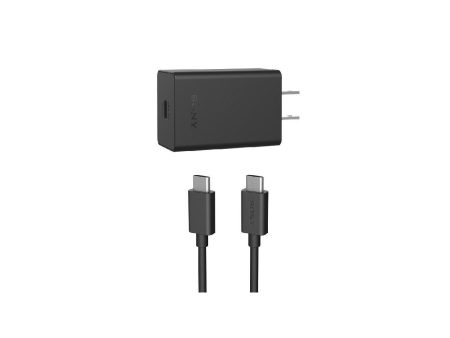 Original Sony Official 30W Fast Charge Adapter with Dual Type-C Cable (XQZ-UC1) For Sale