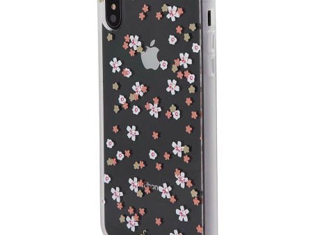 Apple iPhone Xs Max Sonix Clear Coat Case Cover - Rhinestone Floral Bunch Online Hot Sale