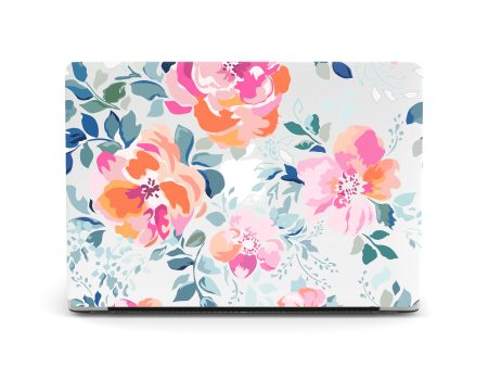 Pastel Floral Macbook cover Hot on Sale