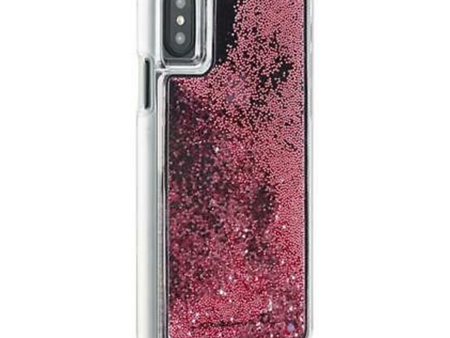 Apple iPhone X   Xs Max Case-Mate Waterfall Cascading Liquid Glitter Protective Case Online Hot Sale