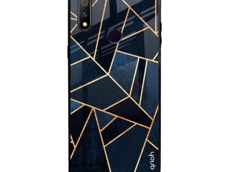 Abstract Tiles Glass case for Realme 3 Pro For Cheap