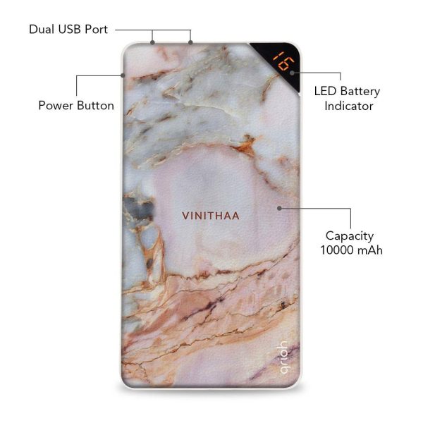 Mason Stone Customized Power Bank on Sale