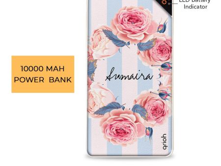 Beryl Flowers Customized Power Bank Online Sale