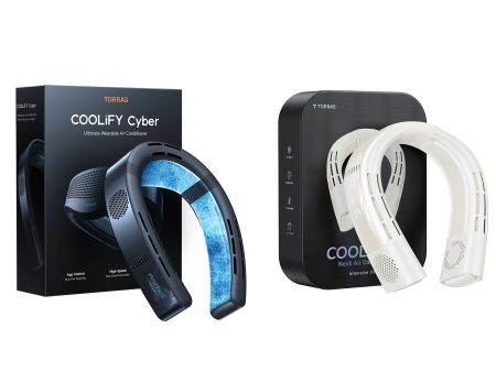 [Bundle] Neck Air Conditioner COOLiFY Cyber + COOLiFY 2S White For Cheap