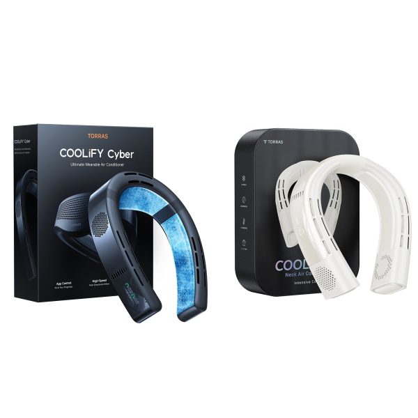 [Bundle] Neck Air Conditioner COOLiFY Cyber + COOLiFY 2S White For Cheap