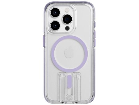 EvoCrystal Kick - Apple iPhone 15 Pro Case MagSafe® Compatible - Lilac Sale