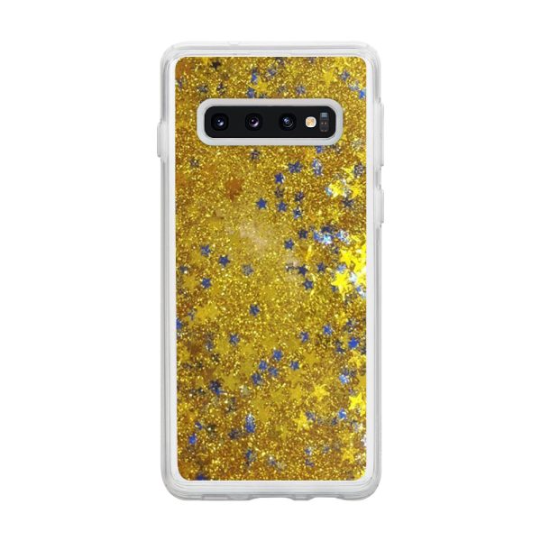 Gold Star Sparkle Glitter case for Samsung Fashion