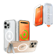 [Bundle]Horizontal&Vertical Kickstand MagSafe Case +Screen Protector for iPhone 16 Series For Discount