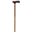 Lightweight Adjustable Folding Cane with T Handle, Bronze Sale