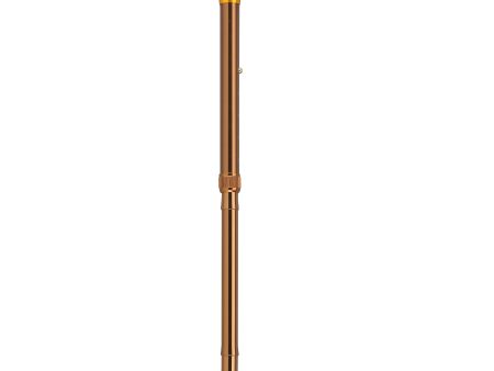 Lightweight Adjustable Folding Cane with T Handle, Bronze Sale