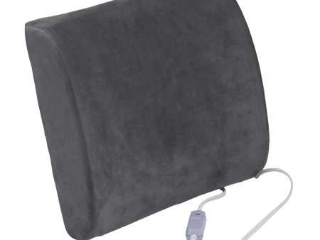 Comfort Touch Heated Lumbar Support Cushion Hot on Sale