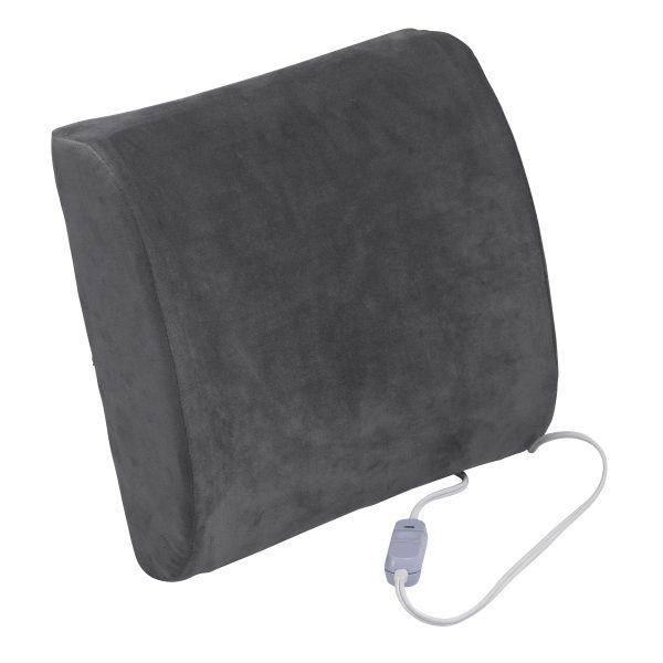 Comfort Touch Heated Lumbar Support Cushion Hot on Sale