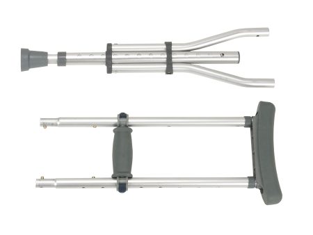 Knock Down Universal Aluminum Crutches, 1 Pair For Discount