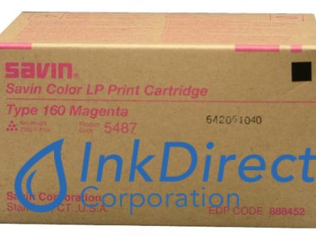 Genuine Savin 5487 888452  Type 160 Toner Cartridge Magenta Cheap