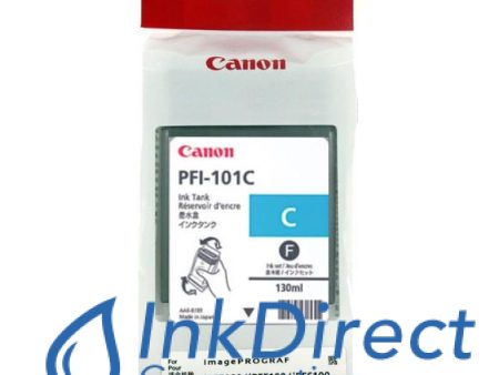 Genuine Canon  0884B001AA PFI-101C Ink Tank Cyan For Discount