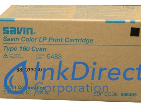 Genuine Savin 5488 888453 Type 160 Toner Cartridge Cyan CLP 135 128 CL7200 CL7300 LP 332 335 SC 428 C7528N C7535N Online Sale