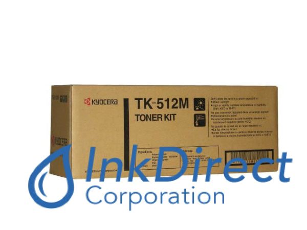 Genuine Kyocera Mita 1T02F3BUS001  TK-512M TK512M Toner Kit Magenta Online Hot Sale