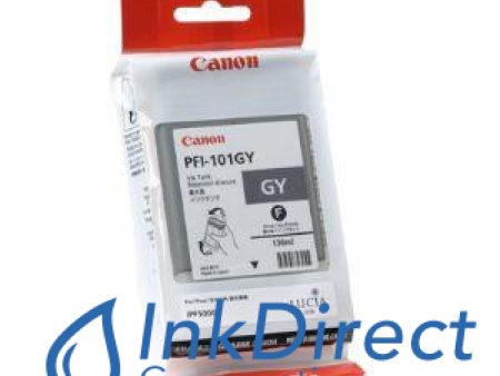 Genuine Canon  0892B001AA PFI-101GY Ink Tank Gray Fashion