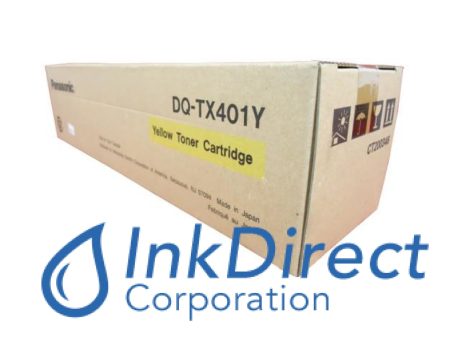 Genuine Panasonic DQTX401Y DQ-TX401Y Toner Cartridge Yellow DP C321 C401 on Sale