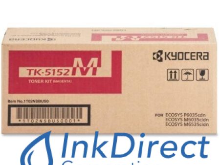 Genuine Kyocera Mita 1T02NSBUS0 TK-5152M TK5152M Toner Cartridge Magenta Hot on Sale