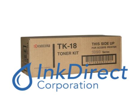 Genuine Kyocera Mita 370QB0KM 370PU010 TK-18 TK18 Toner Kit Black on Sale