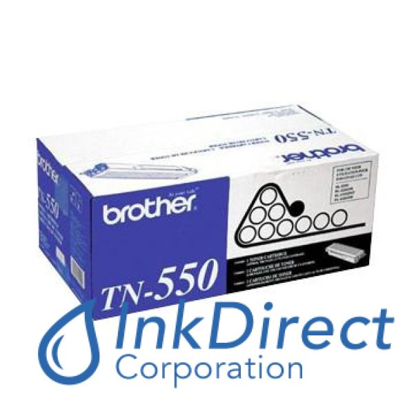 Genuine Brother TN550 TN-550 Toner Cartridge Black Online Sale