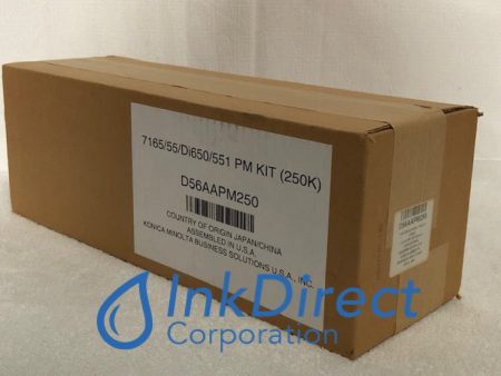 Genuine Konica Minolta D56AAPM250 D56AA-PM250 950563 950-563 PM Kit  250K Maintenance Kit on Sale