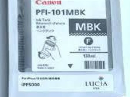 Genuine Canon  0882B001AA PFI-101MBK Ink Tank Matt Black on Sale