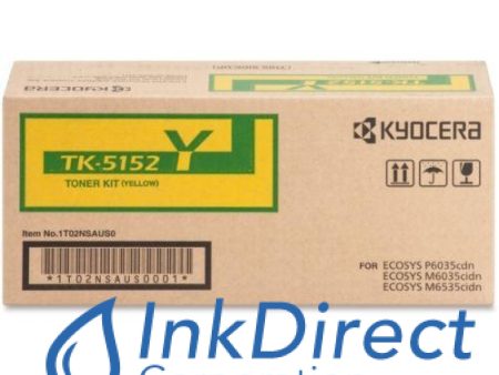 Genuine Kyocera Mita 1T02NSAUS0 TK-5152Y TK5152Y Toner Cartridge Yellow Online now